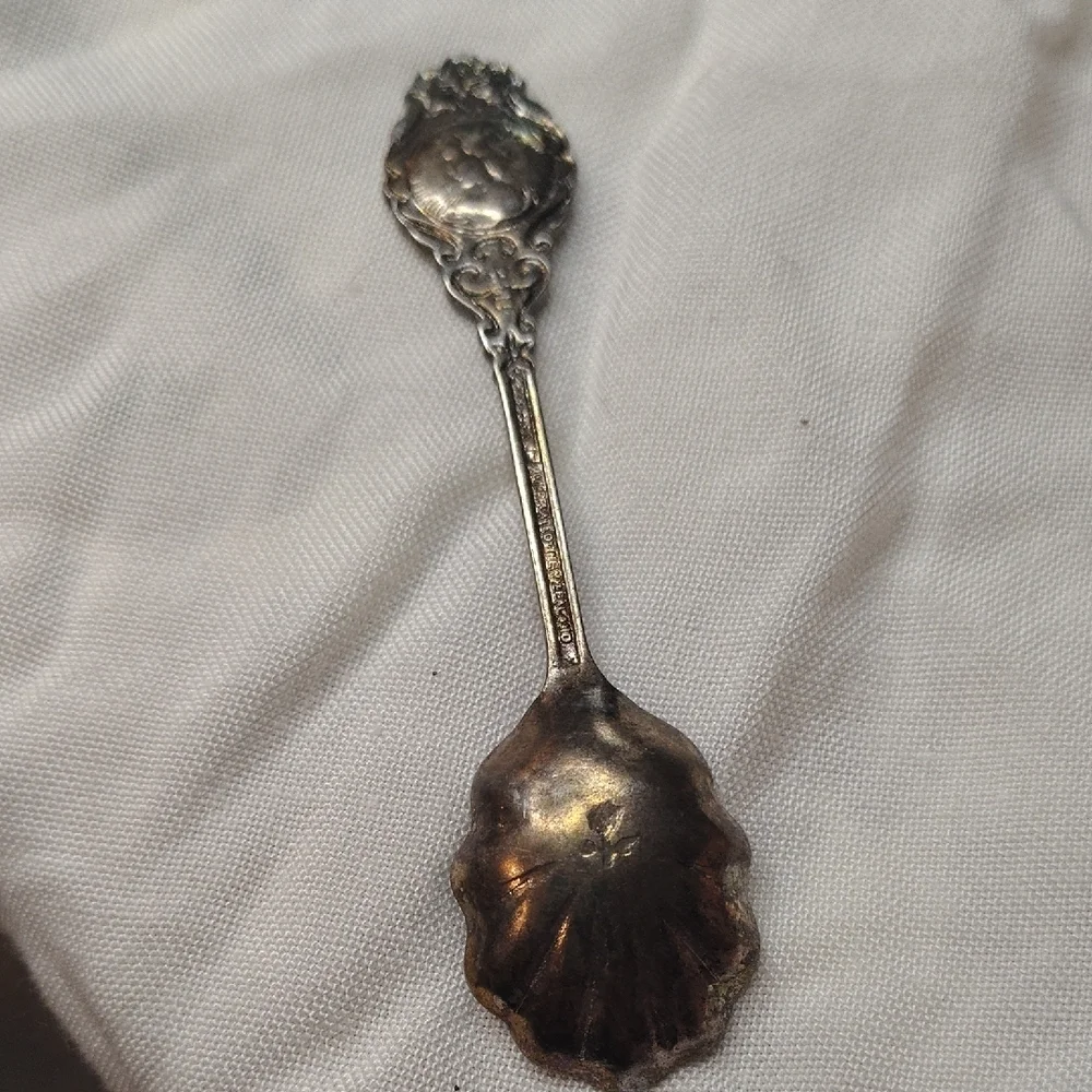 Elegant Silver Decorative Spoon Betty Boop